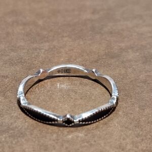 James Avery Silver Twisted Band Ring